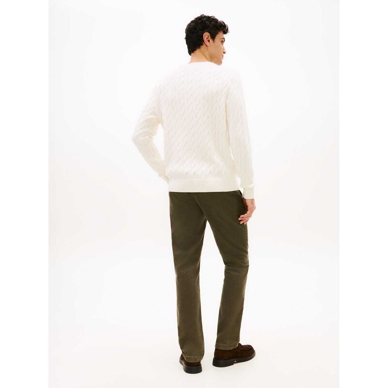 Tommy Hilfiger Classic Cotton Cable Crew Neck image number 1